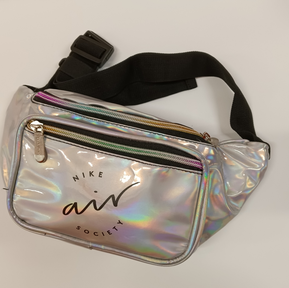 Nike Air Society x SoJourner Iridescent Fanny Pack Belt Bag Waist Pack Messenger
